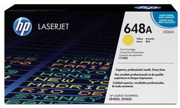 Toner HP CE262A, nr 648A do LJ CP4025, CP425 - yellow - KARTON ZASTĘPCZY