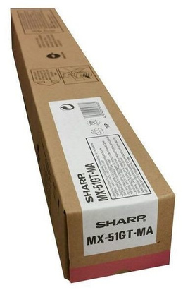 Toner SHARP MX-51GT-MA, MX51GTMA do MX-4112, 4140, 4141, 5112, 5112, 5140, 5141 - magenta