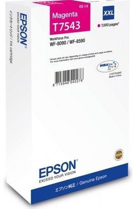 Tusz EPSON T7543 - C13T754340 do WorkForce Pro WF-8090, 8590 - magenta