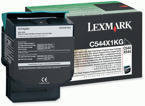 Toner LEXMARK C544X1KG do C544, C546, X544, X546, X548 - czarny