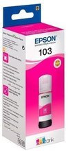Oryginał Epson Magenta 103, C13T00S34A, tusz do EcoTank L3156, L3160, L5190, L1110, L3110, L3111, L3150, L3151 - magenta