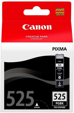 Tusz CANON PGI-525PGBK, 4529B001 do Pixma MG5140, 5150, 5250, 5340, 5350, 6150, 6250, 8150, 8240, 8250, MX715, 884, 885, 895, iP4850, 4950, ix6550 - czarny