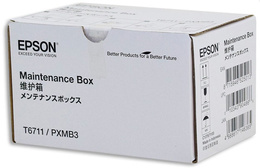 Epson C13T671100, T6711, PXMB3 - Oryginalny maintenance box, pojemnik na tusz do L1455, 3010, 3530, WF3620, 3640, 7110, 7610, 7620