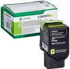 Toner LEXMARK C242XY0do Lexmark C2425, C2535, MC2425, MC2535, MC2640 - żółty