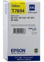 Tusz EPSON T7894 - C13T789440 XXL do WF-5110, 5190, 5620, 5690 - yellow