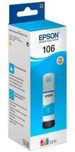 Oryginał Epson C13T00R240, Cyan 106, tusz do EcoTank ET-7700, ET-7750, L7160, L7180 - błękitny