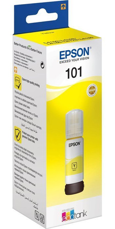 Oryginał Epson C13T03V44A, Yellow 101, tusz do EcoTank L4150, L4160, L6160, L6170, L6190, L14150 - żółty