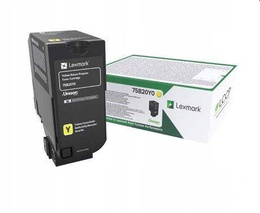 Toner LEXMARK 75B20Y0 do Lexmark CS727de, CS728de, CX727de - żółty