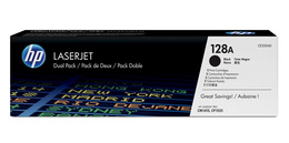 Tonery HP CE320AD, nr 128A do LJ CP1525, CM1415 - czarne dwupak
