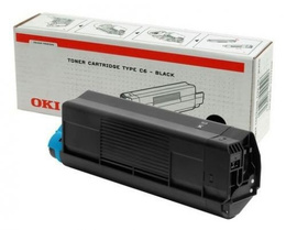 Toner OKI 42127408 do C5100, 5200, 5300, 5400, typ c6 - czarny