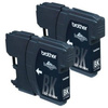 Tusze BROTHER LC1100 BK do  DCP185, 383, 385, 387, 395, 585, 6690, J715, MFC490, 790, 795, 990, 5490, 5890, 6490, 6890, J615  - czarny- dwupak