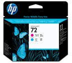 Głowica HP C9383A nr 72 M C do Designet T610, T620, T770, T790, T795, T1100, T1120, T1200, T1300, T2300 - magenta-cyan