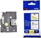 Taśma BROTHER TZe-S221, TZeS221, TZ-S221, TZS221, 9mm DO P-Touch 18R, 200, 220 ,300 , 540, 900, 1000, 1010, 1200, 1280, 1290, 1750, 1800, 1950, 2030, 2400, 2500, 2700, 3600, 7100, 7500, 9200, 9500, 9800, GL100, 200