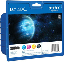 Tusze BROTHER LC1280XL do MFC J5910, 6510, 6710, 6910 CMYK - komplet