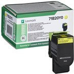 Toner LEXMARK 71B20Y0 do CS317, CS417, CS517, CX317, CX417, CX517 - yellow