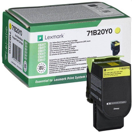 Toner LEXMARK 71B20Y0 do CS317, CS417, CS517, CX317, CX417, CX517 - yellow
