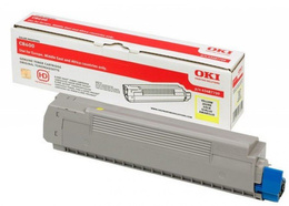 Toner OKI 43487709 do C8600, C8800 - yellow