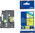 Taśma BROTHER TZe-631, TZe631, TZ-631, TZ631 żółta 12mm czarny nadruk do P-touch  P-Touch 18R, 210, 300, 540, 750, 1000, 1250, 1800, 1950, 2030, 2400, 2500, 2700, 3600, 7100, 7500, 7600, 9200, 9400, 9800, H105, RL700