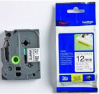 Taśma BROTHER TZe-S231, TZeS231, TZ-S231, TZS231, 12mm DO Brother 18R, 210, 310, 540, 900, 1000, 1200, 1280, 1750, 1800, 1950, 2030, 2100, 2400, 2450, 2700, 3600, 7100, 7500, 7600, 9200, 9400, 9500, 9600, 9800, GL100, GL1000, H105, RL700