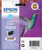 Tusz EPSON T0805 - C13T08054011 do P50, PX650, 660, 700, 710, 720, 730, 800, 810, 820, R265, 285, 360, RX560, 585, 595, 685 - light cyan