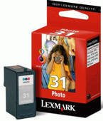 Tusz LEXMARK 18C0031E - 31 do P310, P450, 910, 4330, 4350, 6210, 6250, 6350, X2510, 2530, 2550, 3310, 3350, 3530, 3550, 4530, 5070, 5210, 5250, 5270, 5320, 5450, 5490, 5495, 5570, 7170, 7350, 8310, Z815, Z845, Z1300, Z1400 - photo