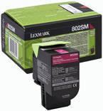 Toner LEXMARK 80C2SM0 - 802SM do CX310, CX410, CX510 - magenta