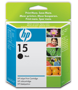 Tusz HP C6615DE nr 15 do Deskjet 815, 920, 3820 Officejet 30, 40 PSC 500, 720, 950 - czarny
