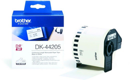 Etykieta BROTHER DK-44205 DK44205 62mm*30,48m do QL 500, 550, 560, 570, 580, 650, 700, 710, 720, 1050, 1060 - biała