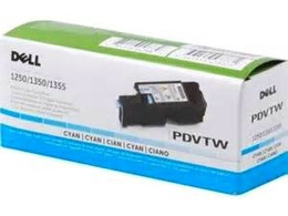 Toner DELL 593-11021 - PDVTW  do 1250, 1350, 1355, C1250, C1760, C1765 - cyan