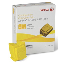 Tusz XEROX 108R00960 do ColorQube 8870, 8880 - yellow - 6 kostek
